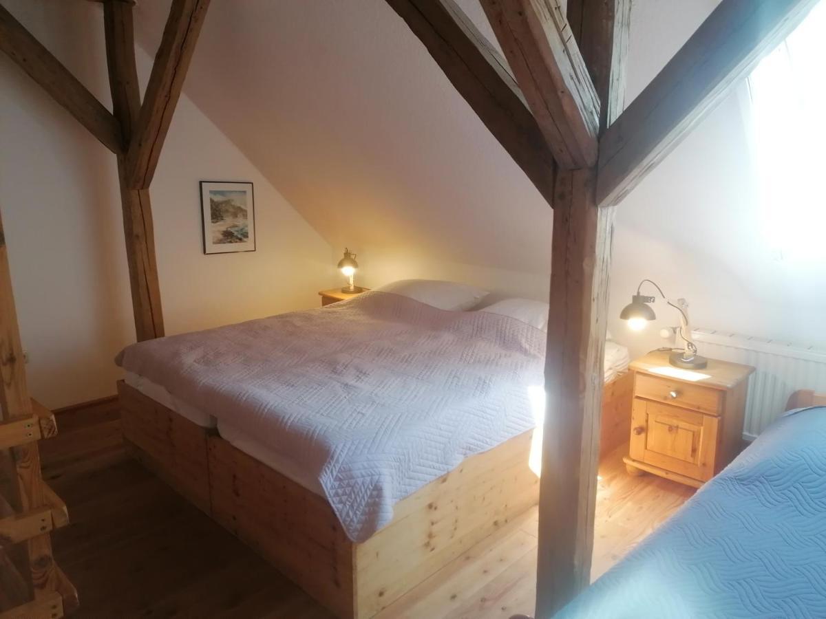 Boddenhus Auf Ruegen - Ferienwohnungen Und Pension Rappin Exteriér fotografie