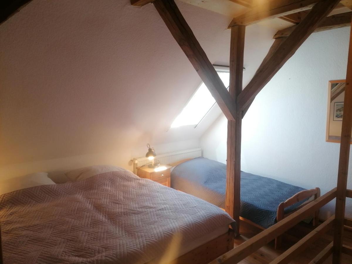 Boddenhus Auf Ruegen - Ferienwohnungen Und Pension Rappin Exteriér fotografie